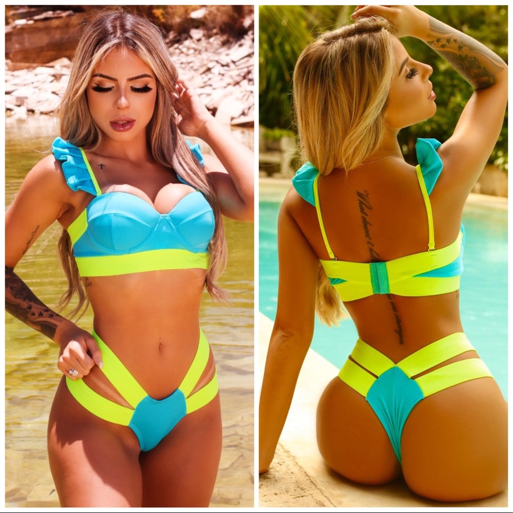 NEW Mermaid Cancun summer bikini-Brazilian set🇧🇷